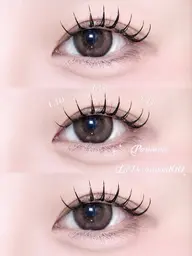 🌟下りまつ毛さんにオススメ🌟パリエク100本（フラットラッシュ）束感コーティング付き🫧