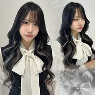 【🪞就活生限定🪞】黒染めは使わない🩶暗髪カラー/ブルーブラック/就活カラー➕オリジナルトリートメント💕