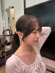 🎀前髪カット🎀結んだ時も可愛く、盛れます🤍