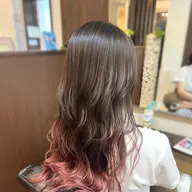 グラデーションカラー+トリートメント
