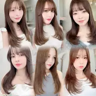韓国風レイヤーカット✨+ダブルカラー✨+キューティクル補修トリートメント✨
