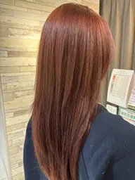 ワンカラー+髪質改善トリートメント✨