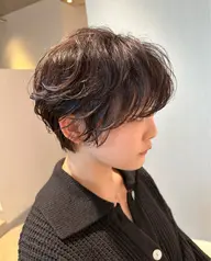 🌀ショートカット+ドライパーマ🌀(デジタルパーマ)
