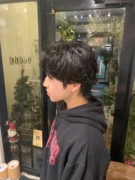 【メンズ、ショート限定🌱】ダメージレスミルクパーマ🫧スタイリストカット付き✂️