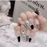 🍂【人気No.1💎迷ったらコレ】10本長さ出し+持ち込みアート&パーツつけ放題✨