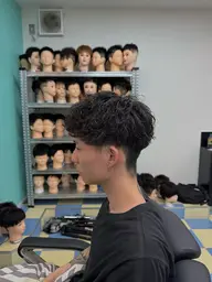 【無料】カット+シャンプー|ツーブロマッシュ/センターパート💈