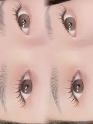 [口コミイベント💗No!LED] natural single lash 80本