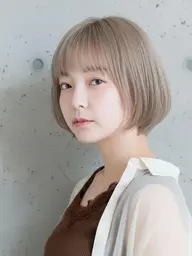 ブリーチ+透明感オンカラー+TR 施術時間180分
