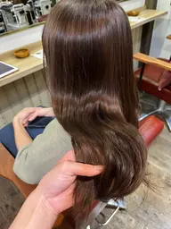 【人気メニュー💘】ワンカラー➕カット➕うるつやトリートメント🫧