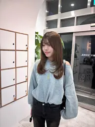 ケアカラー＋プチプラTR+カット＋マイクロバブル