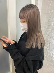 【ブリーチ毛でも艶髪に】カット＋サブリミックトリートメント