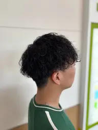 ⚡️𝑴𝒆𝒏𝒔激推し🅜🅔🅝🅤⚡️カット+流行り・話題のパーマ+トリートメント
