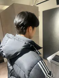 【メンズ限定】🇰🇷メンズカット+韓国風ダウンパーマ🇰🇷¥7000