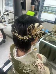 ラストも可愛く💕卒業式ヘアセット🎓