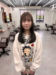【6月限定!】似合わせカット+透明感カラー+髪質改善トリートメント(ベーシック) 別途ロング料金有