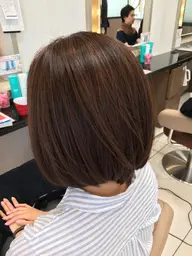 店長担当似合わせカット&表面ハイライト&イルミナカラー&保湿トリートメント