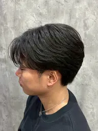【メンズカットモデル】刈り上げ有りマッシュ➕トリートメント