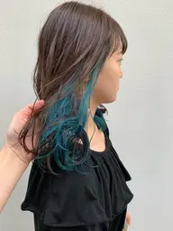 【カット込みケアブリーチクーポン】カット&部分ケアブリーチ&全体カラー&トリートメント【最上級ケア剤オラプレックス導入】