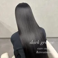 💞 【オーダー数No.1✨️】 前髪カット➕地毛風暗めカラー➕トリートメント 💞 ダークグレージュ.グレージュ🖤