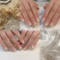 【オフあり】🐚フレンチネイル💭
