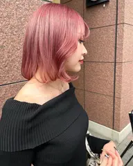 ☑️【レディースブリーチダブルカラー】💎🔅*⋆✩⃛⁎上品な抜け感hairに