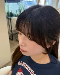 似合わせ前髪カット⭐️