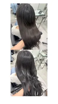 艶カラー・超音波トリートメント🤍🫧