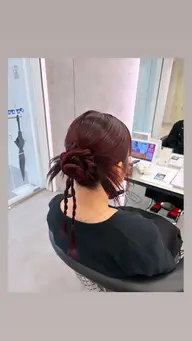 ミニモ限定ヘアセット
