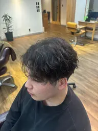 【メンズ限定】カット＋パーマ(フェザー、シャドウ)パーマ
