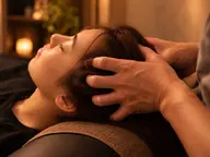 【首肩こり・頭の疲労】睡眠改善ヘッドスパ+首肩こり・背中ほぐしケア/90分
