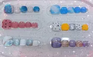 ✨フットネイル 店頭サンプル定額コース(カラー変更OK)