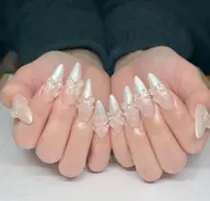✨学生限定ネイル割引✨【チップ長さ出し】持ち込みデザイン& パーツつけ放題 ¥13000→¥12000 (オフ選択)