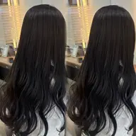 🖤学校・就活OK 暗髪透明感カラー