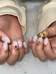 🥀オフあり🦋【ジェル】✨️持ち込みアートやり放題(5本以内)