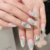 【ボリュームアート✨】持ち込みアート120分(キラキラ・ニュアンス・トレンドネイルおまかせください!)