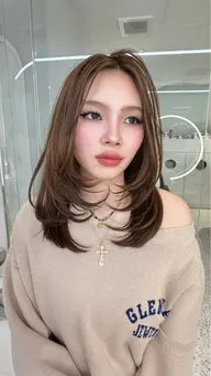 『25歳以下限定』海外風😻透明感艶カラー🫶