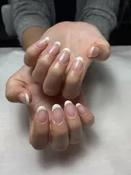 オフ無❤️フレンチネイル(クリアベース)❤️