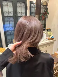 【ダメージレスで透明感🫧】ブリーチなしダブルカラー