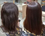 🌷髪質改善トリートメント+💇♀️カット