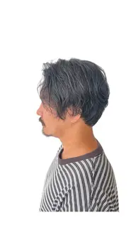 【メンズ歓迎・若見え✨】白髪染め+カット✂️