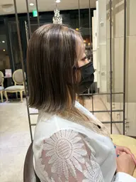 【お洒落にも◎白髪ぼかしにも◎】カット＋ハイライトカラー