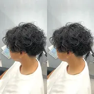 【至福の癒し】メンズカット✖️パーマ✂️+極上ヘッドスパ【10分】✨