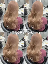 【学割U24・新規】ブリーチカラー+うる艶トリートメント🩵