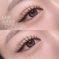 LEDエクステ120本🩵➕指名料440円込み🐻❄️