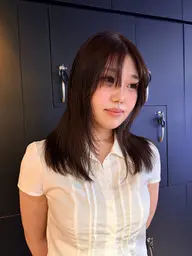 【赤み消し】オリーブ・グレージュカラー🌿気になる赤みやオレンジみを抑えて、柔らかい印象に◎