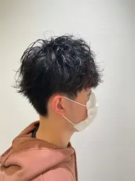 ❤️🔥エモさ爆発❤️🔥メンズカット+骨格矯正パーマ☆