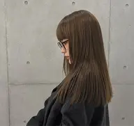 【2回目以降の方限定クーポン‼️✨】イルミナカラー+髪質改善Tokioトリートメント