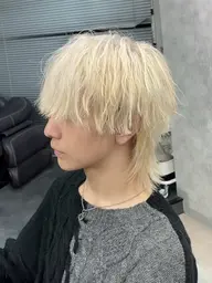 【✨メンズ限定ブリーチメクーポン✨】カット➕1ブリーチ➕透明感カラー🎨〈カット/ブリーチ/カラー〉
