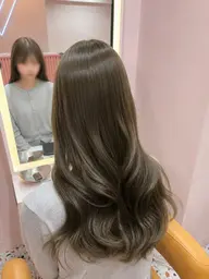 似合わせカラー🫧+オージュア1STEPトリートメント🎀