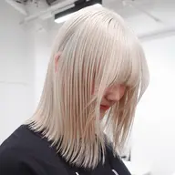 明るくしたい/ムラをなくしたい方へ💁【ブリーチ2回+カラー】#ブロンド #ホワイトブロンド
